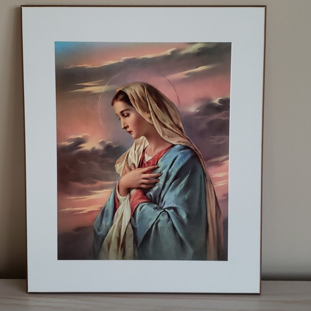 Religious wall plaque